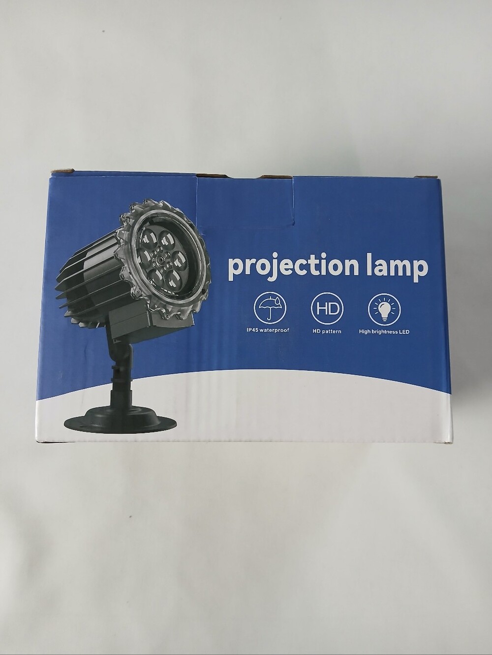 NWT New HD Waterproof Snowflake Projection Lamp for Outdoor Landscape Lighting